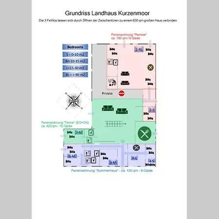 Apartament Kurzenmoor Remise 100 Qm